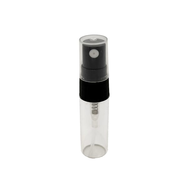 Butelka z plastikowym atomizerem 3 ml
