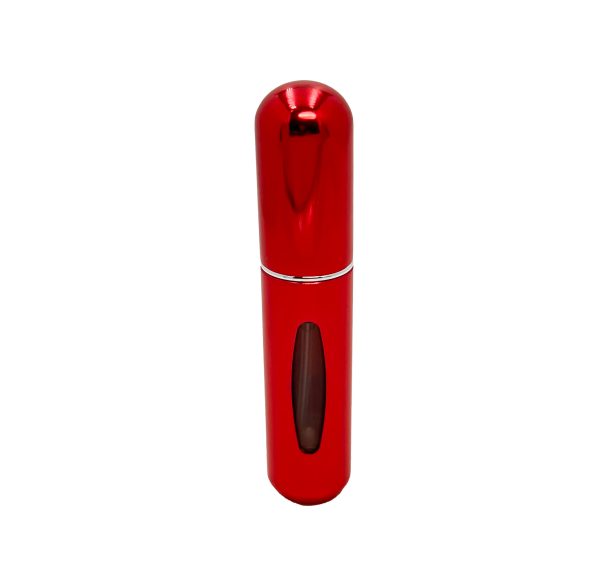 Podróżny atomizer na perfumy 5 ml czerwony