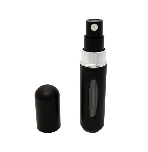 Podróżny atomizer na perfumy 5 ml czarny