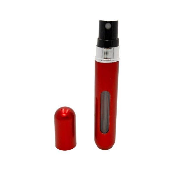 Podróżny atomizer na perfumy 10 ml czerwony
