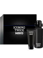 Iceberg Twice Nero zestaw woda toaletowa 125ml + żel pod prysznic 100ml