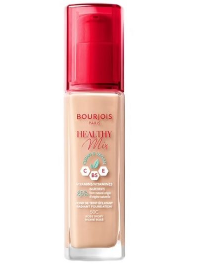 Bourjois Healthy Mix Clean wegański podkład rozświetlający 50 Rose Ivory 30ml