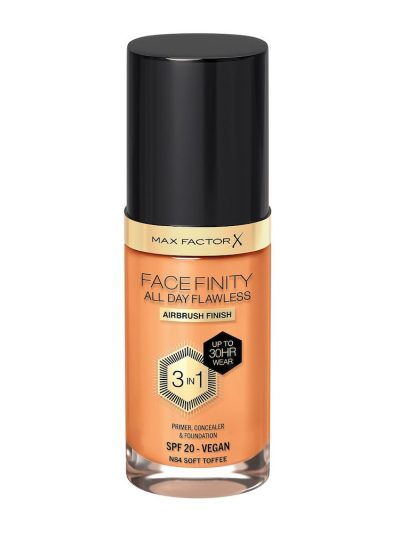 Max Factor Facefinity All Day Flawless 3w1 kryjący podkład w płynie N84 Soft Toffee 30ml