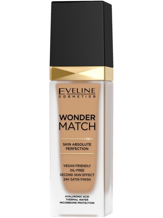 Eveline Cosmetics Wonder Match Foundation luksusowy podkład dopasowujący się 40 Sand 30ml