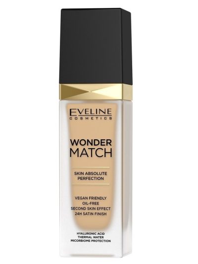 Eveline Cosmetics Wonder Match Foundation luksusowy podkład dopasowujący się 20 Medium Beige 30ml