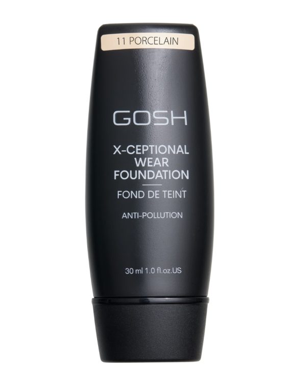 Gosh X-Ceptional Wear Foundation Long Lasting Makeup długotrwały podkład do twarzy 11 Porcelain 30ml