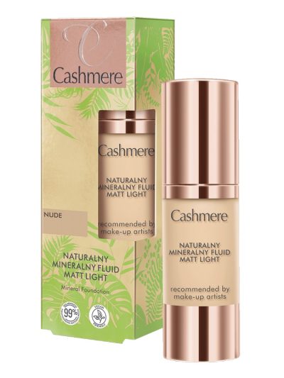 Cashmere Mineral Foundation naturalny mineralny fluid Nude 30ml