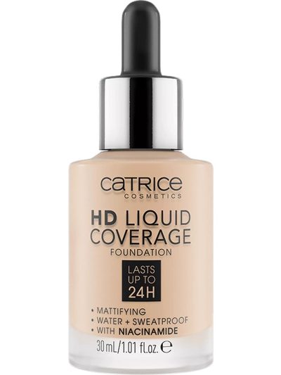 Catrice HD Liquid Coverage Foundation 24H matujący podkład do twarzy 010 Light Beige 30ml