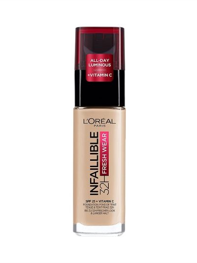 L'Oreal Paris Infallible 32H Fresh Wear Foundation długotrwały podkład do twarzy 130 Beige Peau 30ml