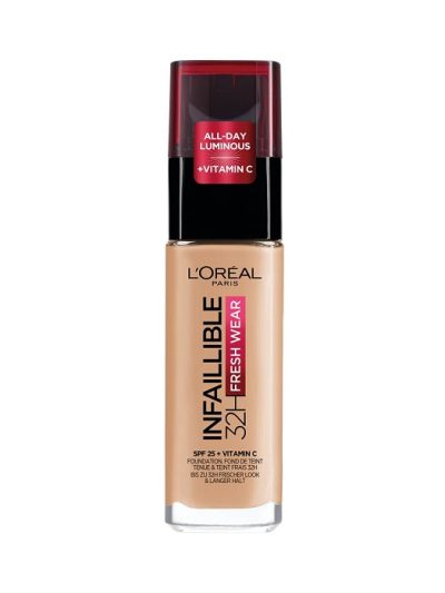 L'Oreal Paris Infallible 32H Fresh Wear Foundation długotrwały podkład do twarzy 200 Natural Linen 30ml