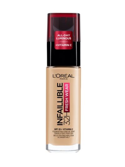 L'Oreal Paris Infaillible 32H Fresh Wear Foundation długotrwały podkład do twarzy 100 Linen 30ml