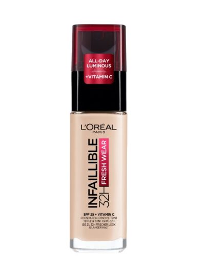 L'Oreal Paris Infallible 32H Fresh Wear Foundation długotrwały podkład do twarzy 15 Porcelain 30ml