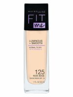 Maybelline Fit Me Luminous + Smooth Foundation rozświetlający podkład do twarzy 125 Nude Beige 30ml