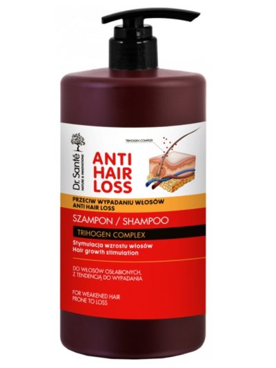 Dr. Sante Anti Hair Loss Shampoo szampon stymulujący wzrost włosów przeciw wypadaniu 1000ml