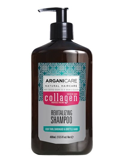 Arganicare Collagen szampon rewitalizujący do cienkich włosów 400ml