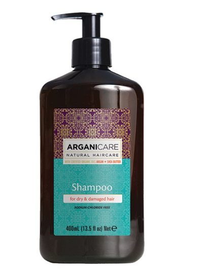 Arganicare Shea Butter szampon do suchych i zniszczonych włosów 400ml