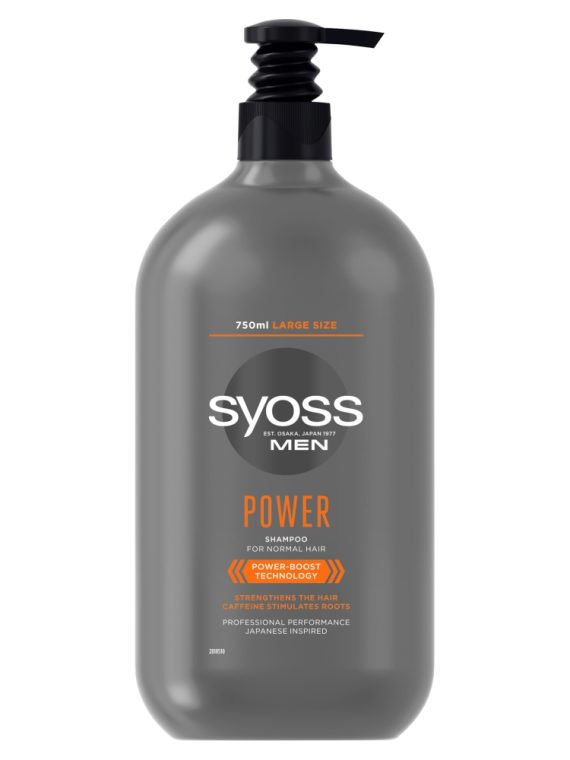 Syoss Men Power Shampoo szampon do włosów normalnych dla mężczyzn 750ml