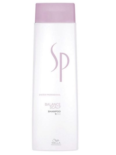 Wella Professionals SP Balance Scalp Shampoo szampon delikatnie oczyszczający do włosów i wrażliwej skóry głowy 250ml