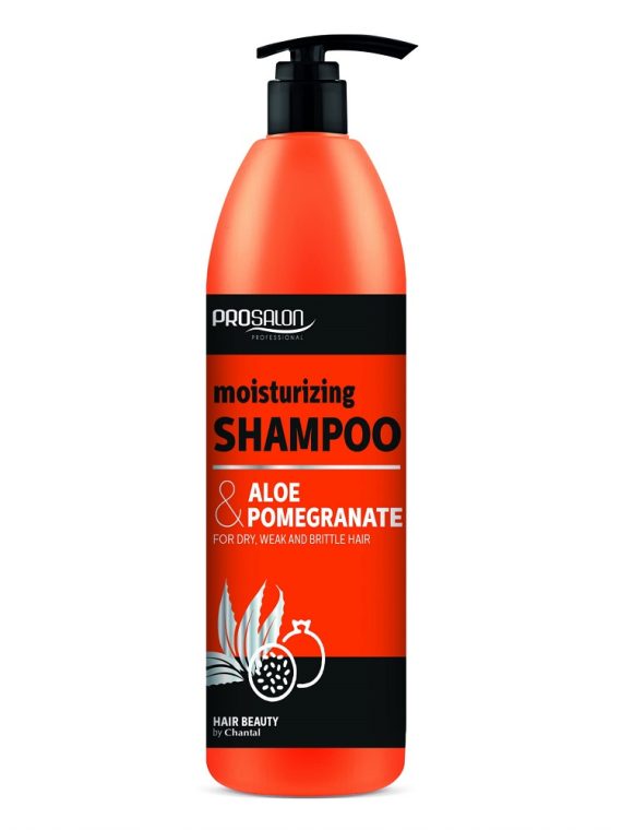 Chantal Prosalon Moisturizing Shampoo nawilżający szampon do włosów z aloesem i granatem 1000g