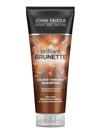 John Frieda Brilliant Brunette Colour Vibrancy Shampoo szampon ożywiający kolor ciemnych włosów 250ml