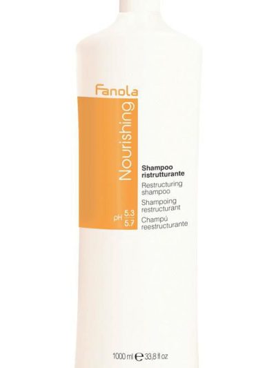 Fanola Nourishing Restructuring Shampoo szampon rekonstruujący do włosów suchych i łamliwych 1000ml