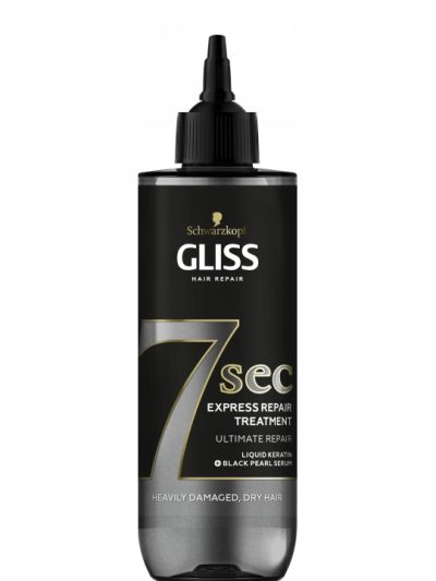 Gliss 7sec Express Repair Treatment Ultimate Repair ekspresowa kuracja do włosów zniszczonych i bardzo suchych 200ml