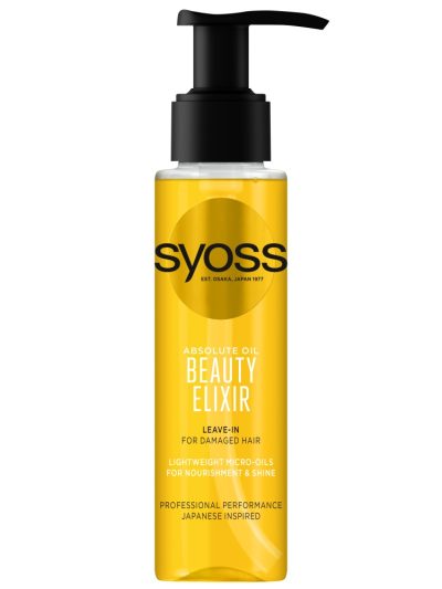 Syoss Beauty Elixir Absolute Oil olejek do włosów zniszczonych 100ml