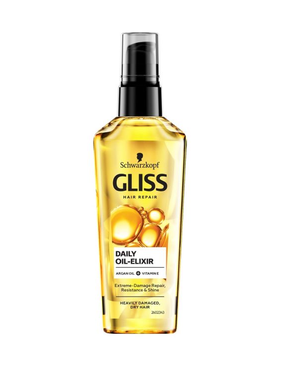 Gliss Daily Oil-Elixir odżywczy eliksir do włosów zniszczonych i suchych do codziennego stosowania 75ml