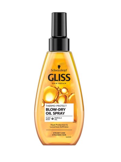 Gliss Thermo-Protect Blow-Dry Oil olejek termoochronny do włosów przesuszonych i nadwyrężonych 150ml