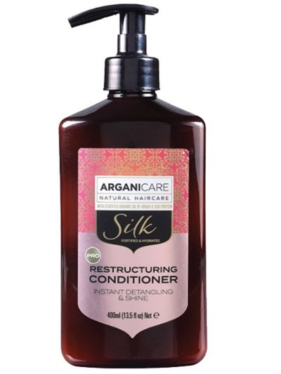 Arganicare Silk odżywka do włosów z jedwabiem 400ml