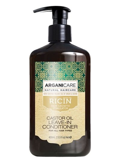 Arganicare Castor Oil odżywka bez spłukiwania stymulująca porost włosów 400ml