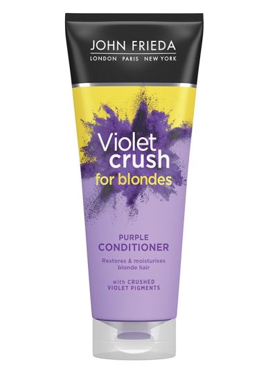 John Frieda Sheer Blonde Violet Crush odżywka neutralizująca żółty odcień włosów 250ml