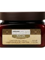 Arganicare Castor Oil maska stymulująca porost włosów 350ml
