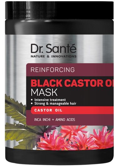 Dr. Sante Black Castor Oil Mask regenerująca maska do włosów z olejem rycynowym 1000ml