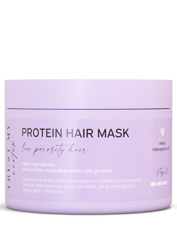 Trust My Sister Protein Hair Mask proteinowa maska do włosów niskoporowatych 150g