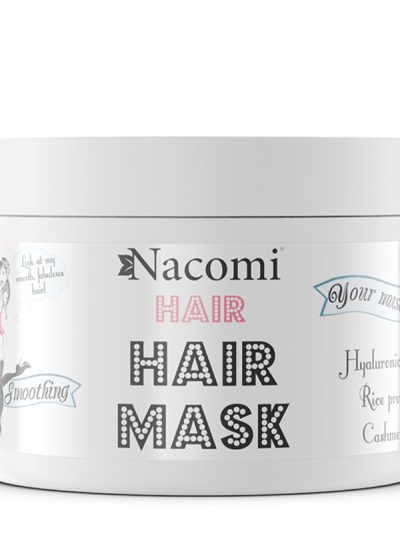 Nacomi Hair Mask Smoothing wygładzająco-nawilżająca maska do włosów 200ml