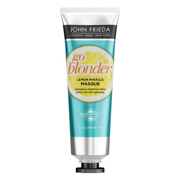 John Frieda Sheer Blonde Go Blonder Lemon Miracle Masque maska wzmacniająca do włosów blond 100ml