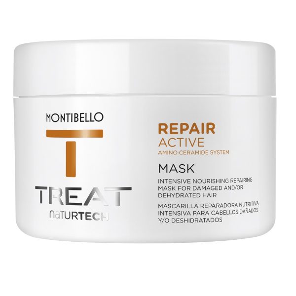 MONTIBELLO Treat Naturtech Repair Active Mask odbudowująca maska do włosów zniszczonych 200ml