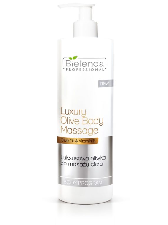 Bielenda Professional Luxury Olive Body Massage luksusowa oliwka do masażu ciała 500ml