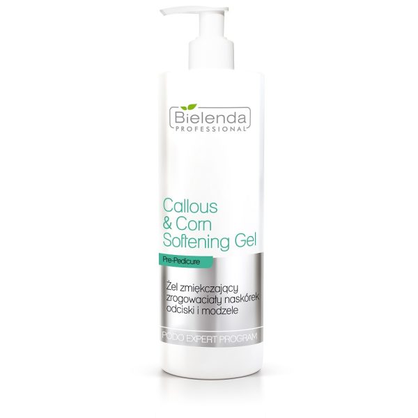 Bielenda Professional Callous & Corn Softening Gel żel zmiękczający zrogowaciały naskórek odciski i modzele 500ml