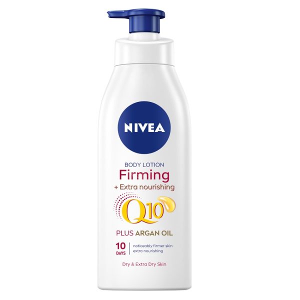 Nivea Q10 ujędrniający + odżywczy balsam do ciała z pompką 400ml