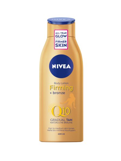 Nivea Ujędrniający balsam do ciała z efektem brązującym Firming + Bronze Q10 400ml