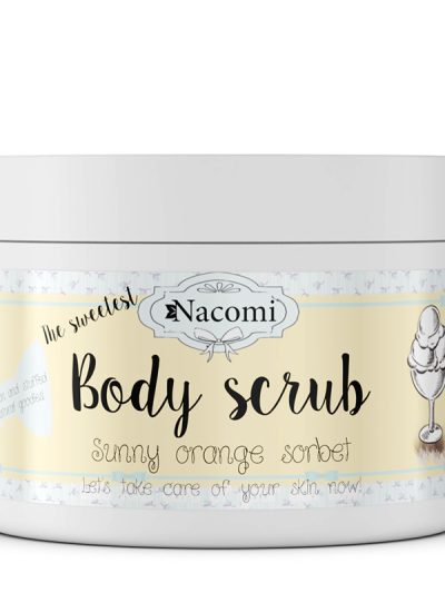 Nacomi Body Scrub peeling do ciała Sorbet Ze Słonecznych Pomarańczy 200g