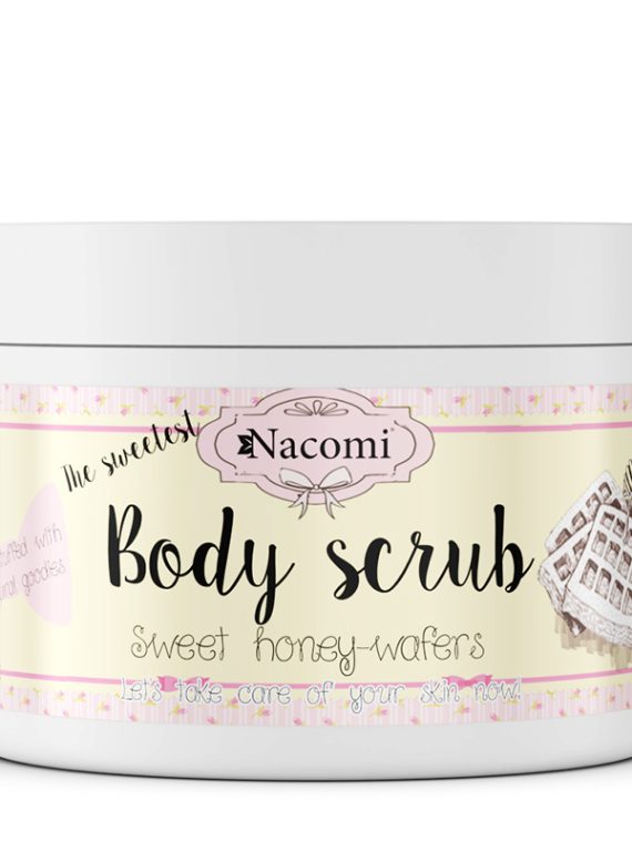 Nacomi Body Scrub peeling do ciała Miodowe Gofry 200g