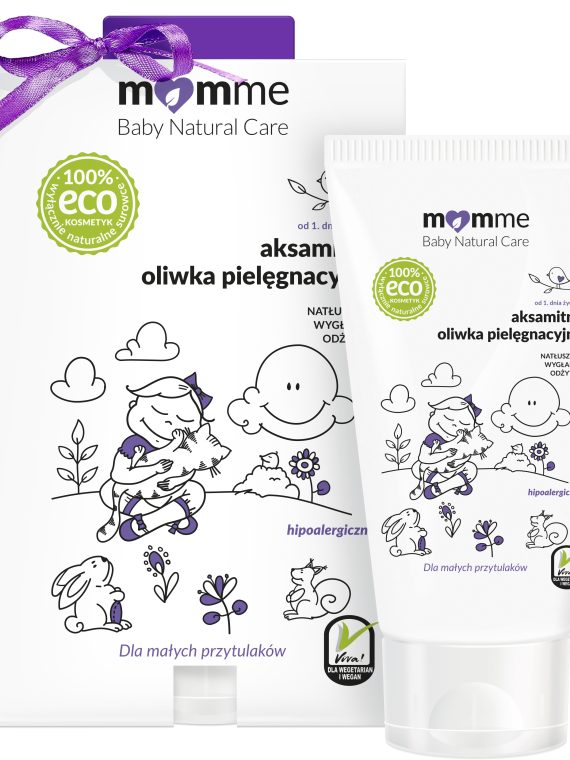 MomMe Dla Maluszka aksamitna oliwka pielęgnacyjna 100ml