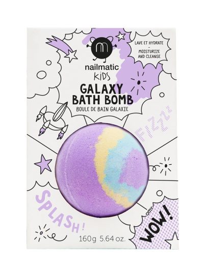 Nailmatic Kids Galaxy Bath Bomb kula do kąpieli dla dzieci Pulsar 160g