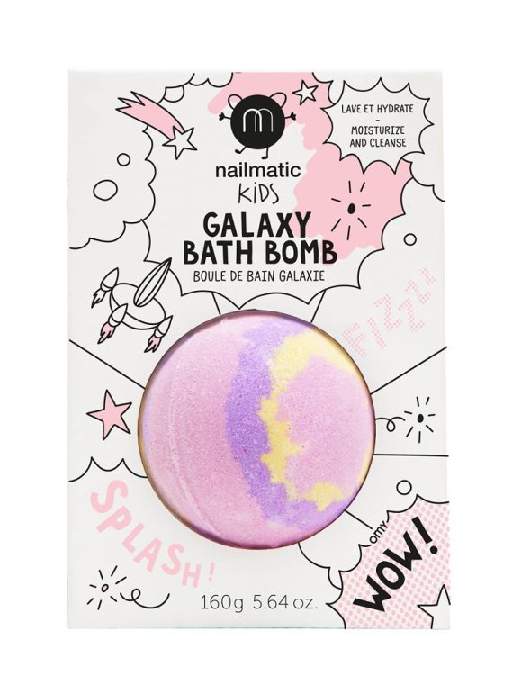 Nailmatic Kids Galaxy Bath Bomb kula do kąpieli dla dzieci Supernova 160g