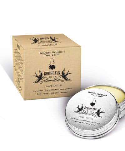 ROOMCAYS Balsam ochronny do skóry z tatuażami SPF50 100ml