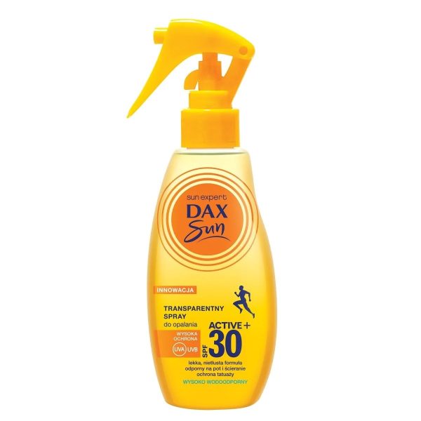 Dax Sun Transparentny do opalania Active+ SPF30 200ml