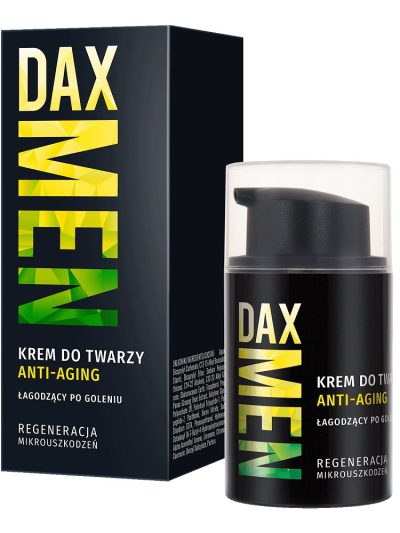 Dax Men Krem do twarzy anti-aging łagodzący po goleniu 50ml